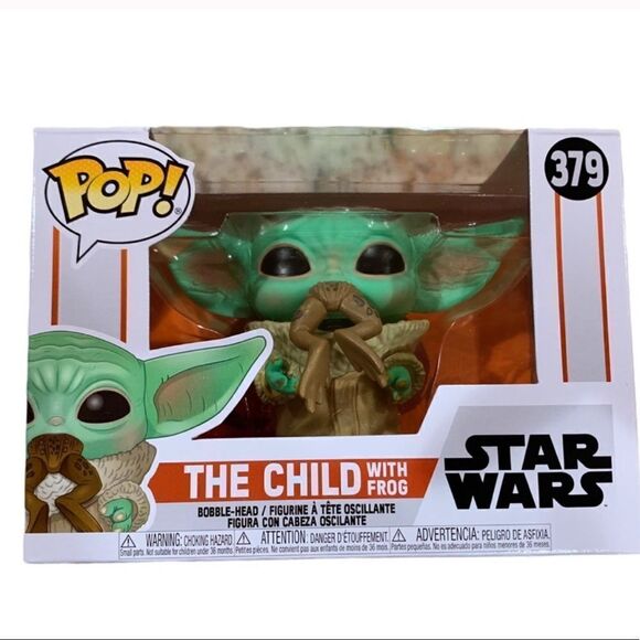 NIB Pop! The Child with Frog - Star Wars - Picture 1 of 3